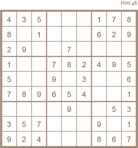 sudoku puzzle