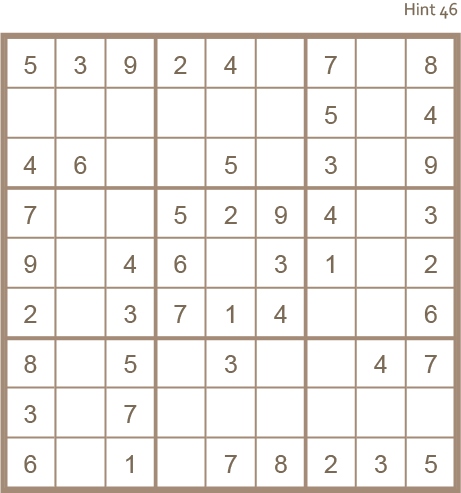 sudoku puzzle